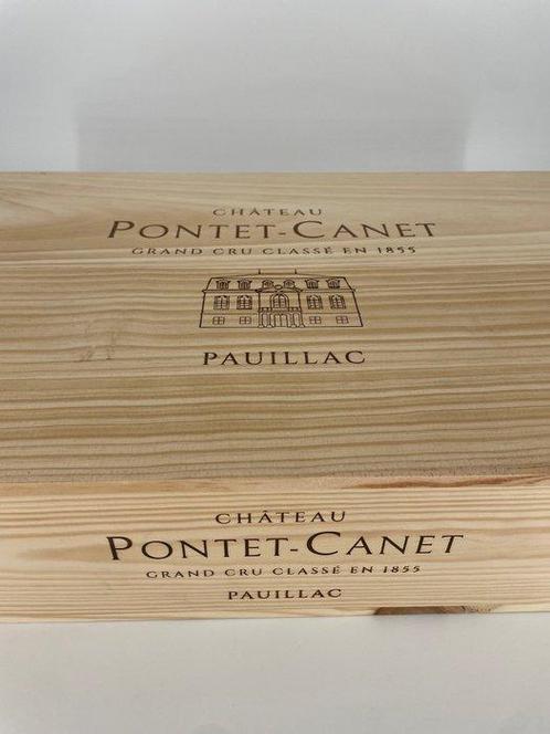2020 Chateau Pontet Canet - Bordeaux, Pauillac 5ème Grand, Verzamelen, Wijnen