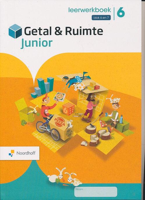 Getal en Ruimte Junior leerwerkboek blok 6 en 7 groep 6 (per, Livres, Livres scolaires, Envoi