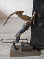 Tafelklok - Metaal - 1930-1940, Antiek en Kunst, Antiek | Klokken