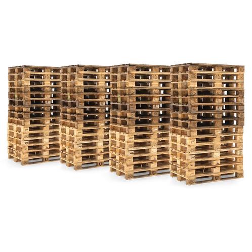 Gebruikte Houten pallets europallet partij-aanbieding, Zakelijke goederen, Machines en Bouw | Heftrucks en Intern transport, Ophalen of Verzenden