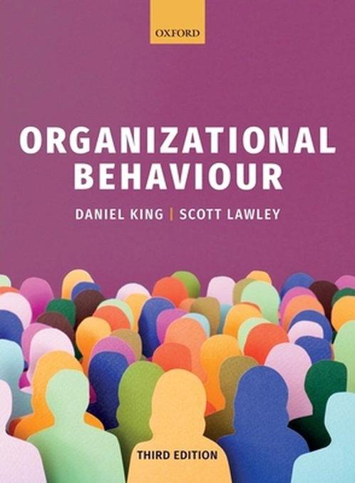 Organizational Behaviour 9780198807780, Livres, Livres Autre, Envoi