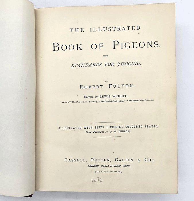 Fulton - The Illustrated Book of Pigeons - 1880, Antiquités & Art, Antiquités | Livres & Manuscrits