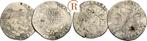 1/2 Patagon Lot 2 Stueck Brabant: Albert en Isabella, 159..., Timbres & Monnaies, Monnaies | Europe | Monnaies non-euro, Verzenden