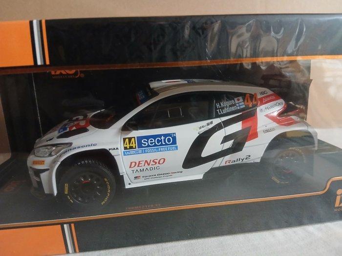 IXO 1:18 - Modelauto - Toyota GR Yaris Rally2 - Rally, Hobby en Vrije tijd, Modelauto's | 1:5 tot 1:12