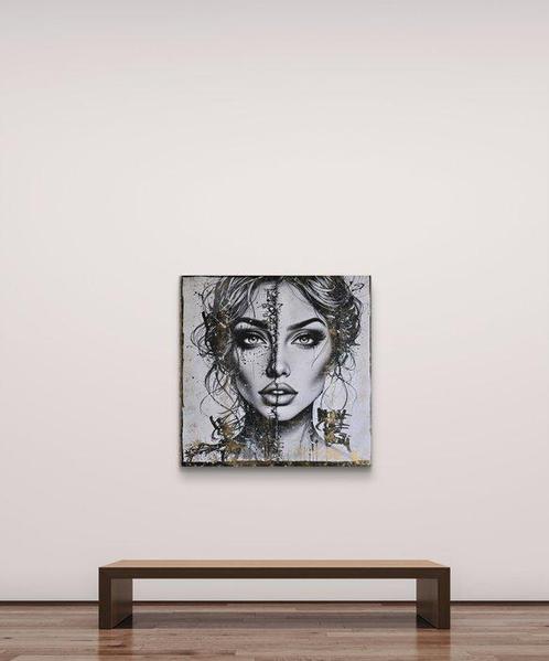 Nicole Lubbers - Unfolding the Invisible XL, Antiek en Kunst, Kunst | Schilderijen | Modern