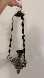 Lampe à suspendre - Argent - Ancienne lampe argentée