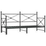 2-in-1 Slaapbank 80x200cm | Tweede Kansje | OP = OP, Verzenden, Zwart, 80 cm, Overige maten