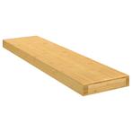 vidaXL Wandschap 80x20x4 cm bamboe, Huis en Inrichting, Verzenden, Nieuw