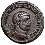 Romeinse Rijk. Galerius (AD 305-311). Follis Kyzikos, GENIUS