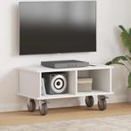 vidaXL TV Stand Wit 68,5 x 35 x 35 cm Bewerkt hout, Verzenden
