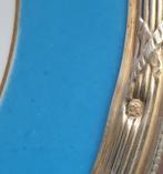 Charles Barrier - Bord (2) - .950 zilver, Beenderporselein -