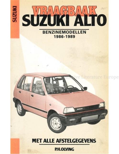 1986-1989 SUZUKI ALTO BENZINE VRAAGBAAK NEDERLANDS, Autos : Divers, Modes d'emploi & Notices d'utilisation