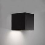 Buitenverlichting zonne-energie LED Solar Cube wandlamp zwar, Verzenden, Nieuw