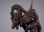 sculptuur van Hanuman met Naga - 59 centimeter - Bali