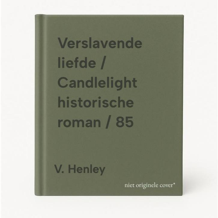 Verslavende liefde / Candlelight historische roman / 85, Boeken, Overige Boeken, Gelezen, Verzenden
