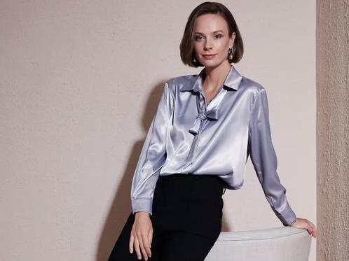 Veiling - Lela Blouse Maat L Grijs, Kleding | Dames, Blouses en Tunieken