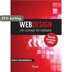 Webdesign van concept tot realisatie - Vierde herziene, Boeken, Verzenden, Zo goed als nieuw, Hedwyg van Groenendaal