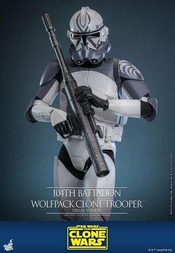 Star Wars The Clone Wars Action Figure 1/6 104th Battalion W, Ophalen of Verzenden