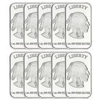 10 troy ounce - Zilver .999 - 10 x 1 oz Buffalo, Postzegels en Munten, Edelmetalen en Baren