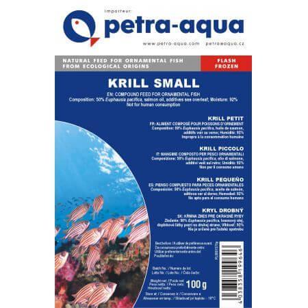Petra Aqua Krill Small Diepvries 100Gr., Dieren en Toebehoren, Vissen | Aquaria en Toebehoren, Verzenden