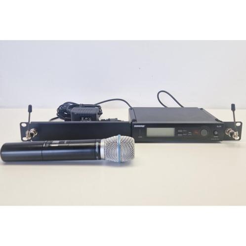 Shure SLX 4 Incl. Shure SLX2 BETA 87A Draadloze Microfoon |, Muziek en Instrumenten, Microfoons, Nieuw, Ophalen of Verzenden