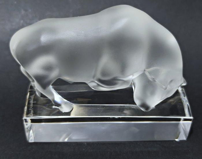 Lalique - Presse-papier - Taureau - Kristal, Antiquités & Art, Curiosités & Brocante
