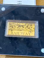 Monde. Gold medal ND Adler Railway, 1/200 Oz (.999) (Sans