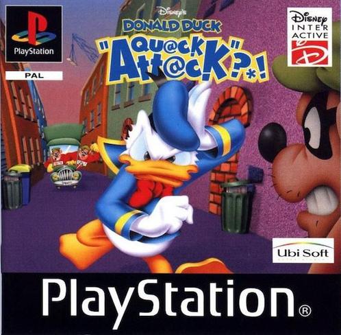 Donald Duck Quack Attack (PS1 Games), Games en Spelcomputers, Games | Sony PlayStation 1, Zo goed als nieuw, Ophalen of Verzenden