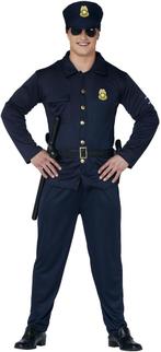 Politie Kostuum Donkerblauw Heren, Kleding | Heren, Verzenden, Nieuw
