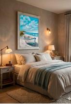 rosalba busani - Attesa sul mare, Antiek en Kunst, Kunst | Schilderijen | Modern