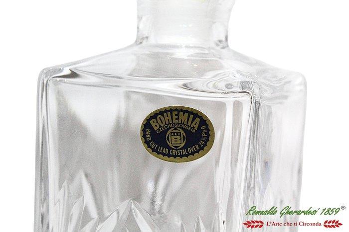 Bottiglia, 800ml, Cristallo di Boemia - Fles - Kristal -, Antiek en Kunst, Curiosa en Brocante
