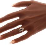 Zonder minimumprijs - Ring - 18 karaat Geel goud, Witgoud -