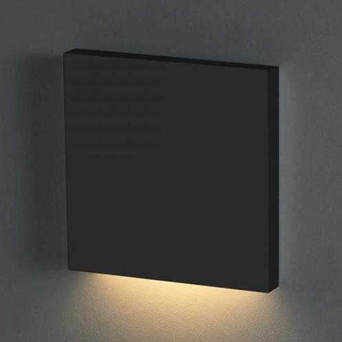 Zwart Opzetstuk voor Trapverlichting  licht onderkant, Huis en Inrichting, Lampen | Wandlampen, Nieuw, Verzenden