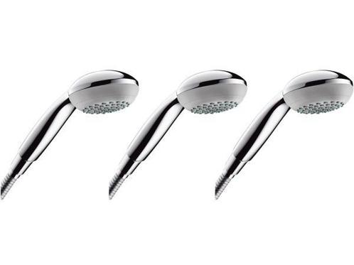 Veiling - 3x Hansgrohe handdouche 1jet Crometta 85 chroom, Doe-het-zelf en Bouw, Sanitair