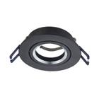 GU10 - armatuur - Sinope - kantelbaar - zwart, Huis en Inrichting, Lampen | Spots, Verzenden, Nieuw