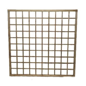 Klimscherm in hout - recht - h180 x b180, Tuin en Terras, Nieuw