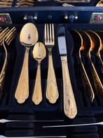 Eetservies voor 6 (40) - Goud - SBS, Antiek en Kunst