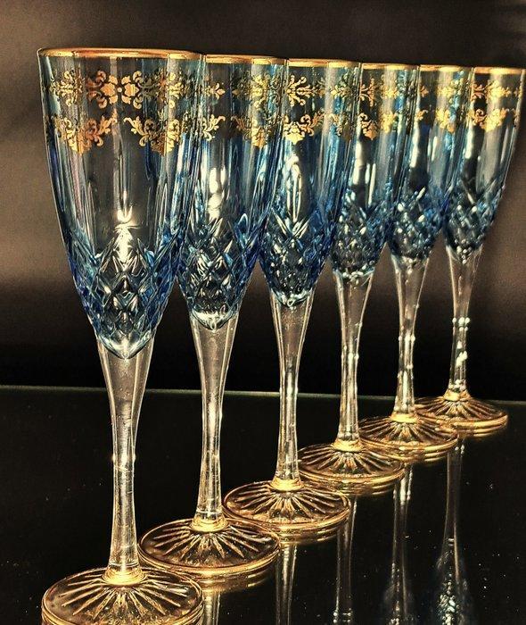 Artemisia - Drinkset (6) - I Merletti - Kristal, Antiek en Kunst, Antiek | Meubels | Tafels