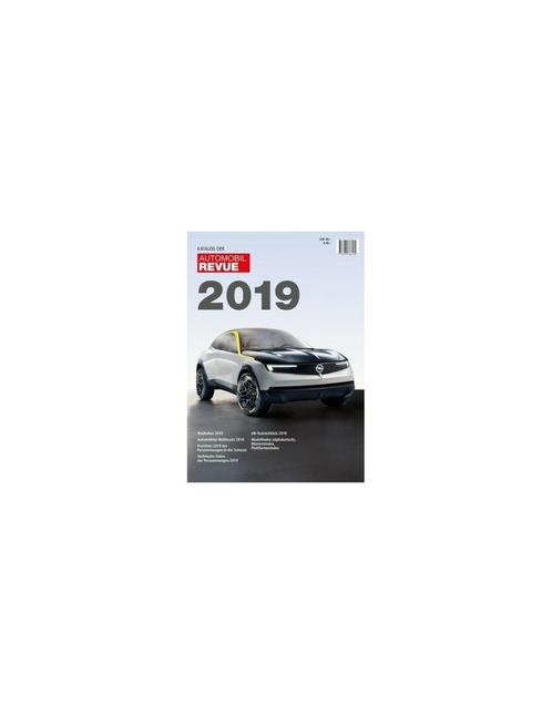 2019 AUTOMOBIL REVUE JAARBOEK DUITS, Boeken, Auto's | Boeken, Ophalen of Verzenden