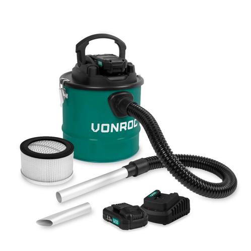 Accu aszuiger 20V – 2.0Ah  – 12L reservoir | Incl. 2 accu’s, Elektronische apparatuur, Stofzuigers, Nieuw, Verzenden