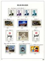 Belgique 1990/1999 - Timbres et blocs 1990/1999 dans l’album