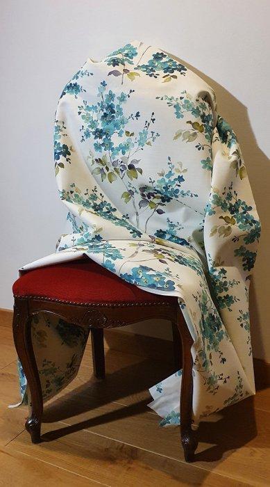Exclusief tessuto met bloemmotief, bloemboeket - Art Nouveau, Antiek en Kunst, Antiek | Tapijten, Tafelkleden en Textiel