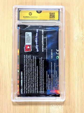 Pokémon - 1 Graded booster pack - Gigantamax Foil Charizard beschikbaar voor biedingen
