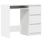 Wit Bureau 76cm Hoog | Retour Deal | Slimme Koop!, Huis en Inrichting, Verzenden, Nieuw, Bureau