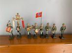 Lineol  - Speelgoed figuur 8x Soldats Allemands - 1930-1940