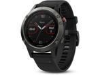 Garmin fnix 5 (47mm, standaard glas) Grijs (Zwart), Verzenden, Zo goed als nieuw
