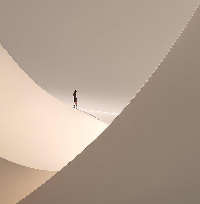 Adrian Voss - Minimal Presence I, Antiek en Kunst, Kunst | Designobjecten