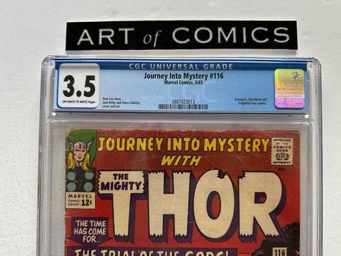 Journey Into Mystery #116 - CGC 3.5 - Avengers, Daredevil,, Boeken, Strips | Comics