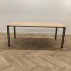 Tweedehands Vario verstelbaar bureau / tafel, (bxd) 200x100, Huis en Inrichting, In hoogte verstelbaar, Gebruikt, Bureau