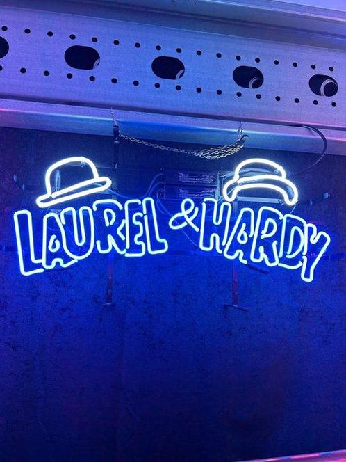 Neon sign - Laurel & Hardy, Verzamelen, Film en Tv